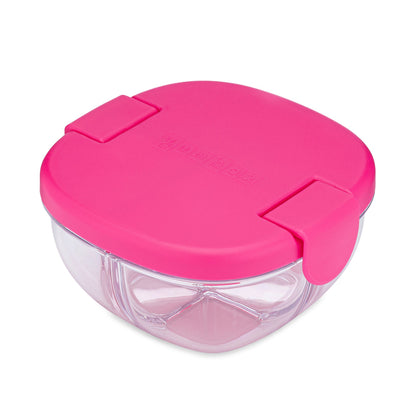 Bowl sanck 3 compartimentos Pink - Yumbox
