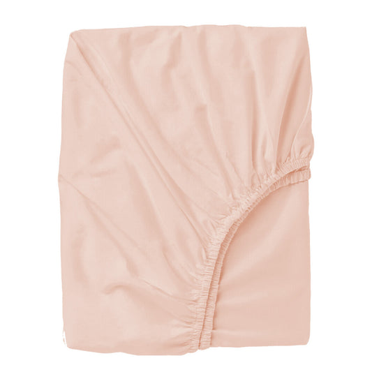 Sábana bajera punto Minicuna Rosa Empolvado - Bimbidreams