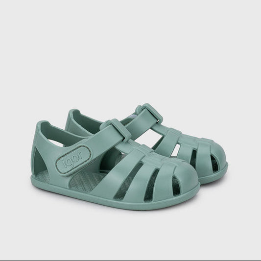 Cangrejeras barefoot Nemo solid Matcha - Igor