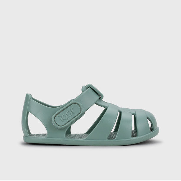 Cangrejeras barefoot Nemo solid Matcha - Igor