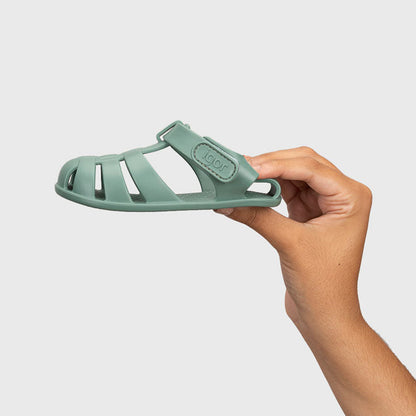 Cangrejeras barefoot Nemo solid verde - Igor