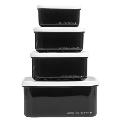 Set 4 cajitas almuerzo Galaxy - A Little Lovely Company