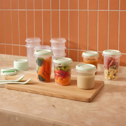 Set 12 contenedores hermisized mint Miniland