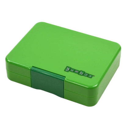 Caja almuerzo snack 3C jurassic green Dinos - Yumbox