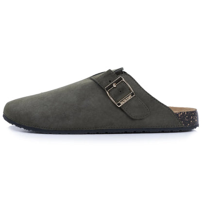 Zuecos mujer caqui - Isotoner