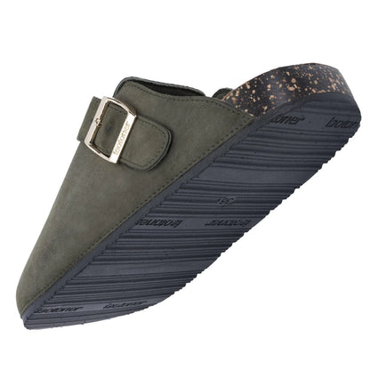 Zuecos mujer caqui - Isotoner