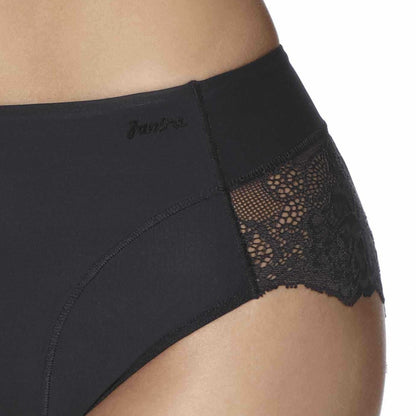 Braga Vientre plano shape Greta negro - Janira