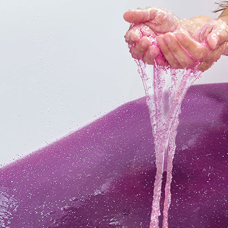 Slime Baff Glitter Violrta - Zimpli