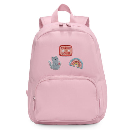 Mochila Solid Color Pink - Tutete