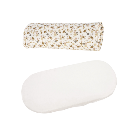 Sabana Ajustable Cuco + Muselina Somerset - Pasito a Pasito