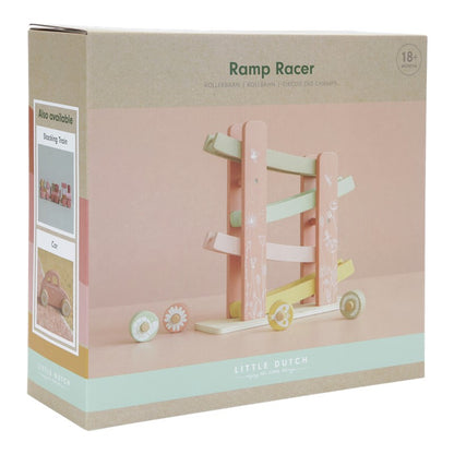 Rampa carreras flowers rosa - Little Dutch