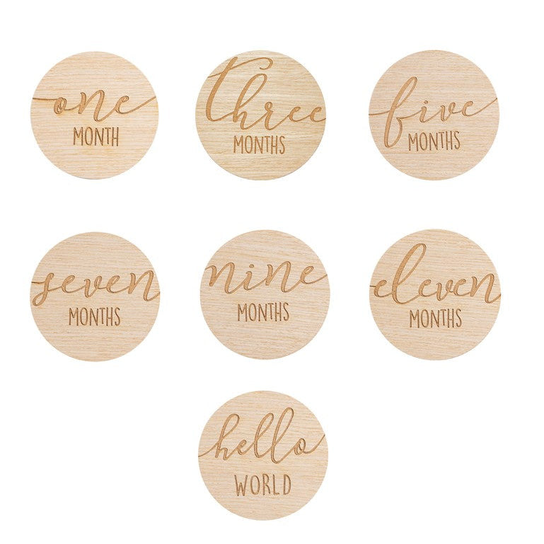 Tarjetas Milestone Madera - Pearhead