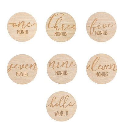 Tarjetas Milestone Madera - Pearhead