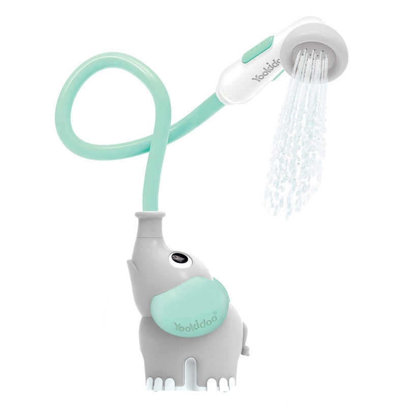 Ducha Bañera Elefante Turquesa - Yookidoo