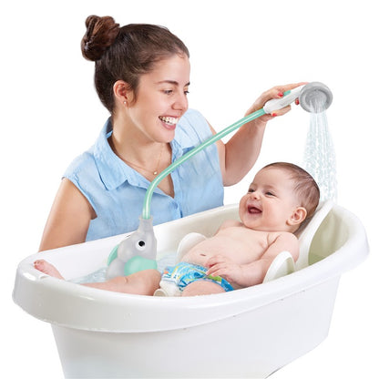 Ducha Bañera Elefante Turquesa - Yookidoo