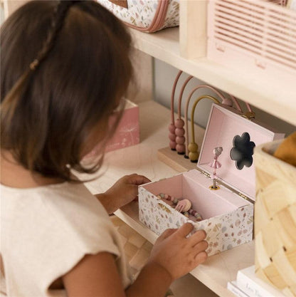 Caja de música joyero Rosa - Little Dutch