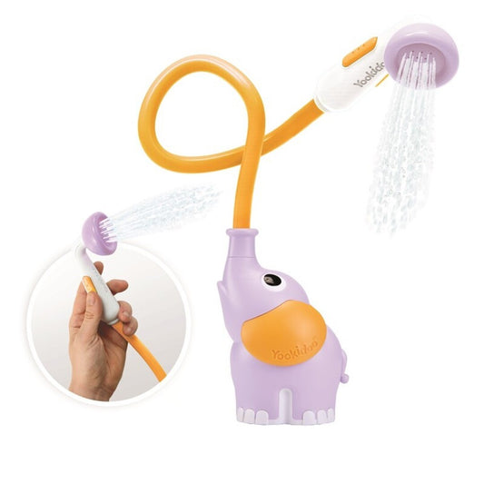 Ducha Bañera Elefante Lila - Yookidoo