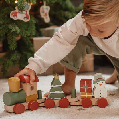 Tren apilable Navidad Little Dutch