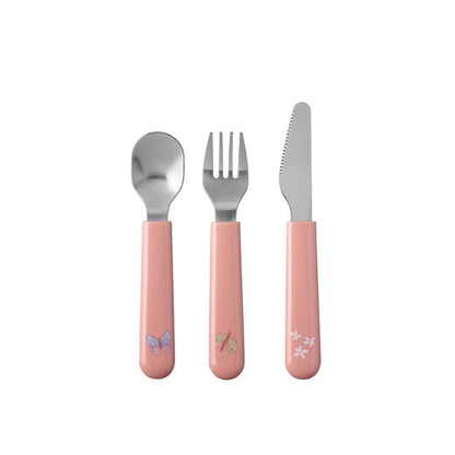 Cubiertos infantiles Flores y Mariposas Mepal