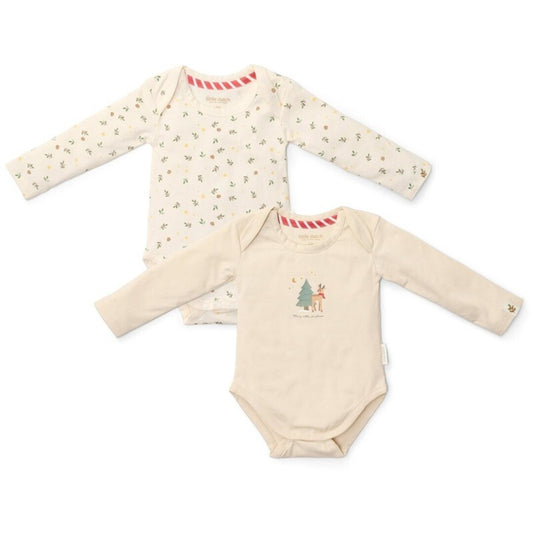 Pack 2 body manga Navidad - Little Dutch
