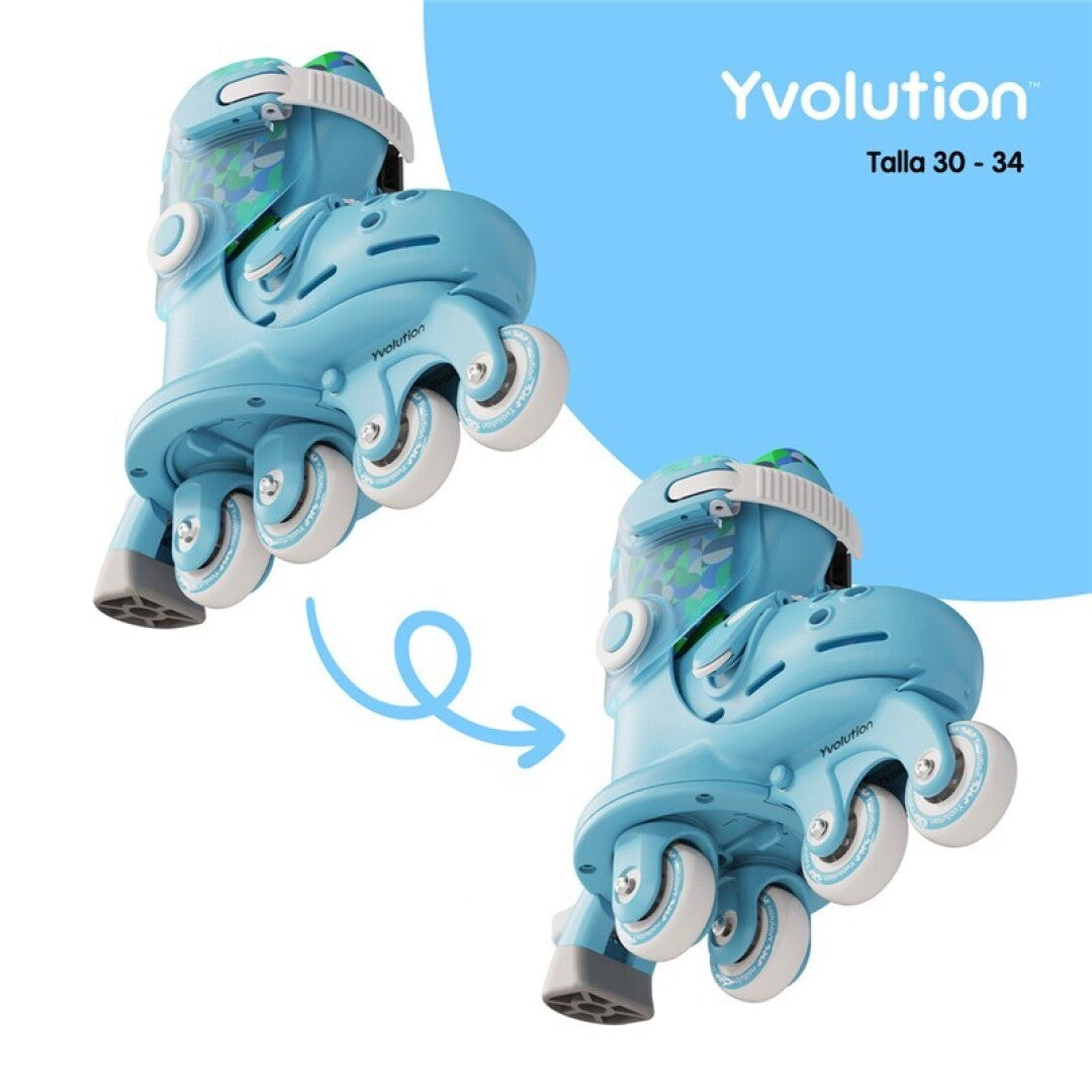 Patines Twista Azul 30-34 Yvolution