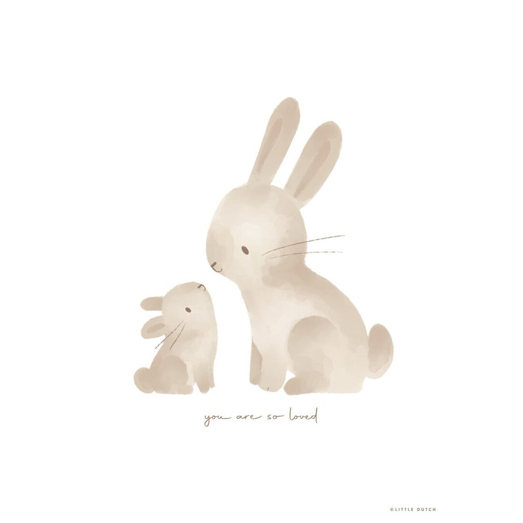 Poster Baby Bunny A3 - Little Dutch