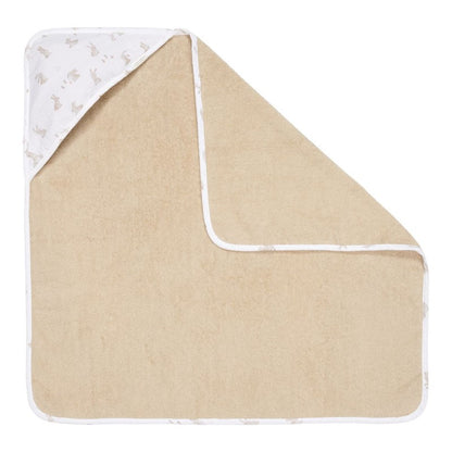 Toalla capa Baby Bunny 75x75 - Little Dutch