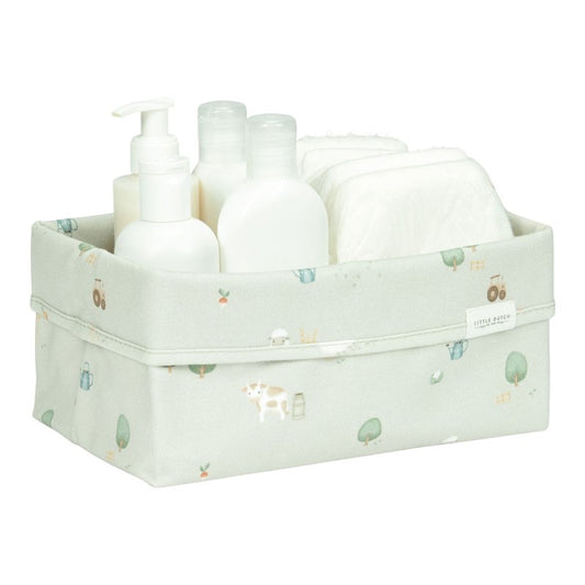 Cesta almacenamiento grande Peque Granja - Little Dutch