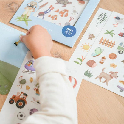 Pegatinas de ventana Jim y Friends Little Dutch