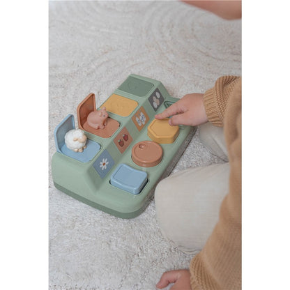 Pulsa y sale animal Pequeña Granja - Little Dutch