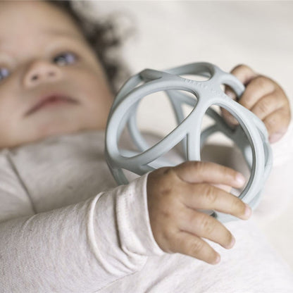 Pelota sensorial silicona azul Little Dutch