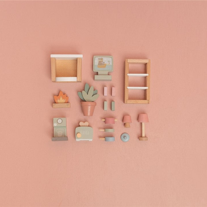 Set muebles casa de muñecas - Little Dutch
