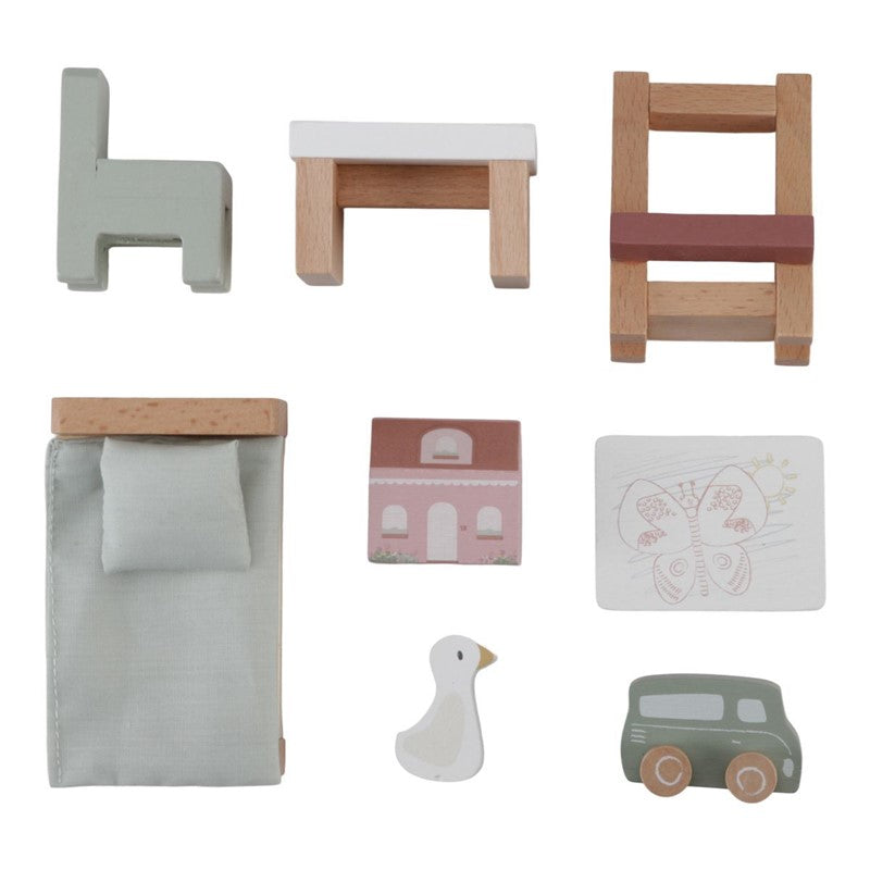 Set Habitación Niños casa de muñecas - Little Dutch
