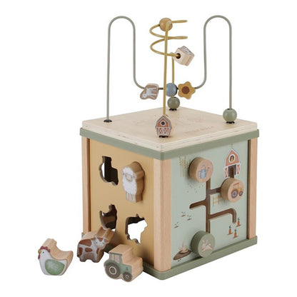 Cubo actividades Pequeña granja - Little Dutch