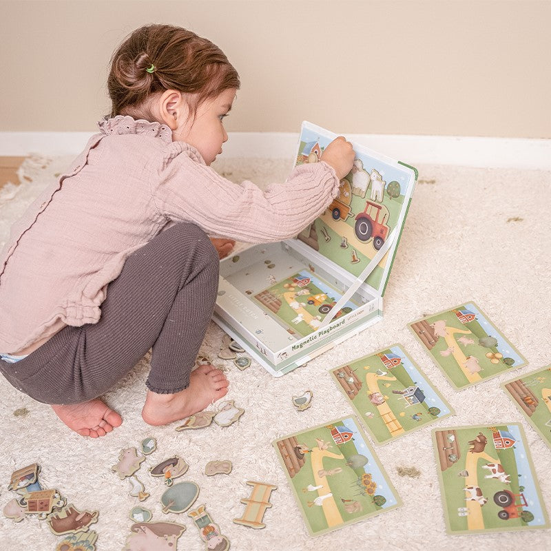Puzzle magnético Pequeña Granja - Little Dutch