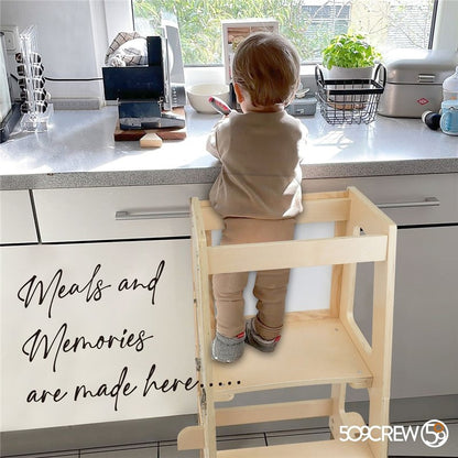 Torre de aprendizaje 3 en 1 natural - Prema