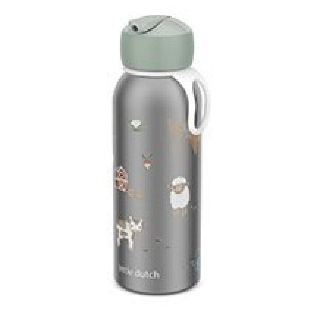 Botella isotérmica Pequeña Granja 350ml - Little Dutch