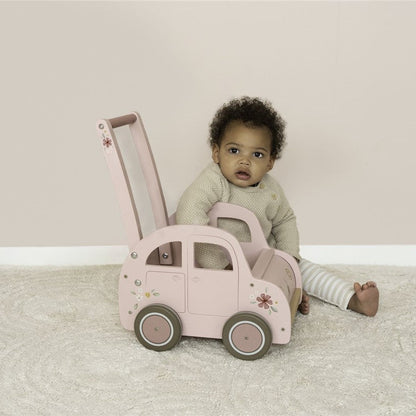 Coche Rosa Empujable - Little Dutch