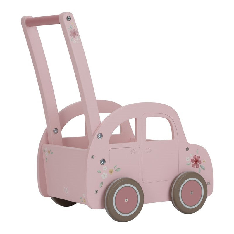 Coche Rosa Empujable - Little Dutch