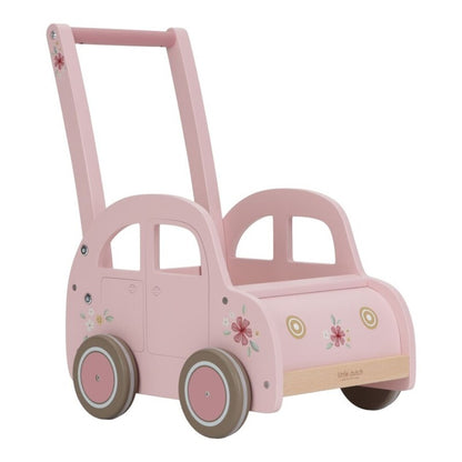 Coche Rosa Empujable - Little Dutch