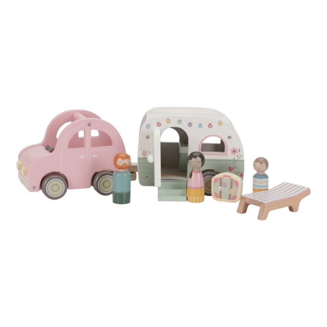 Set coche y caravana - Little Dutch