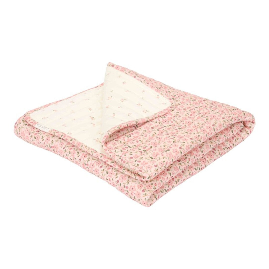 Colcha edredón cuna reversible Fairy Floral & Fairy Blossom - Little Dutch