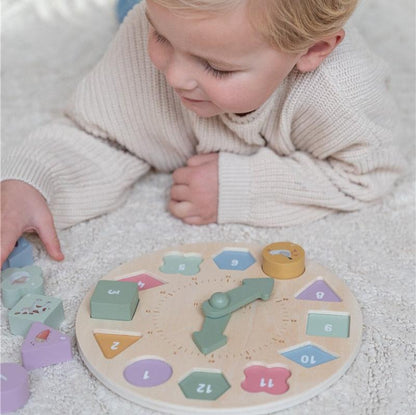 Puzle reloj Little Dutch