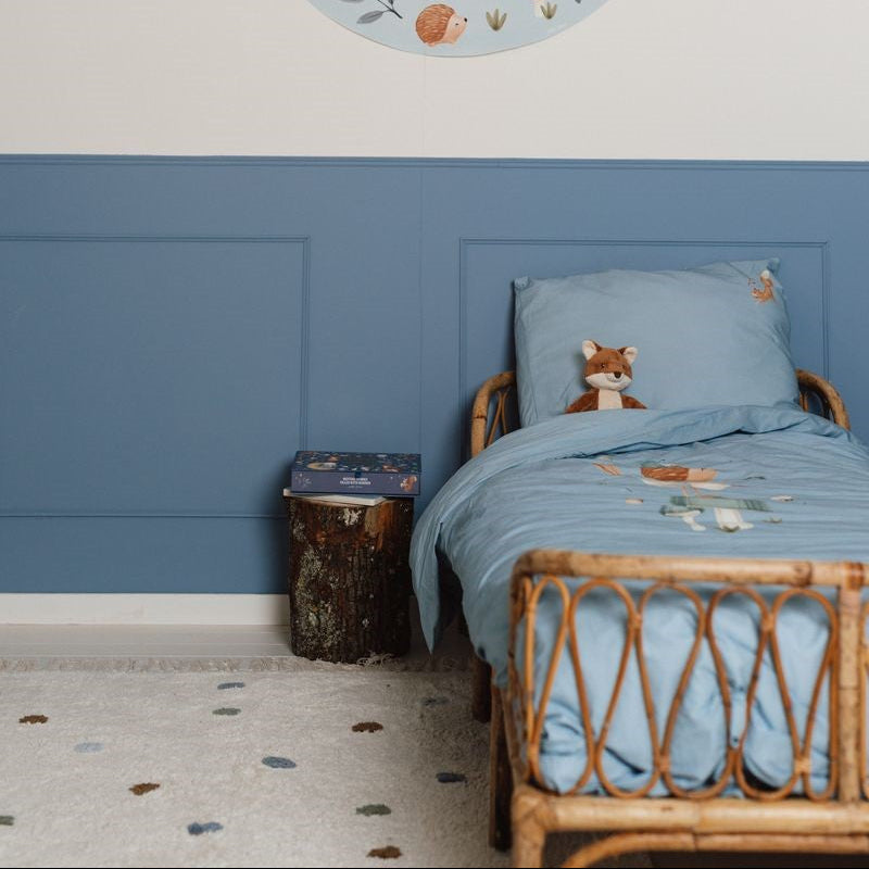 Alfombra Puntos Mix Azul - Little Dutch