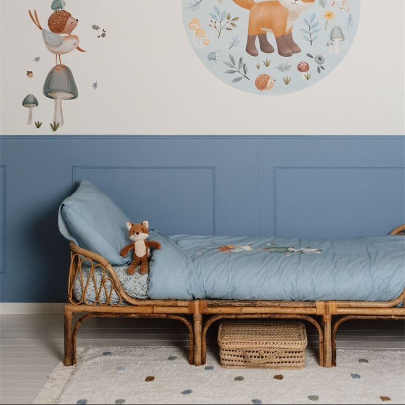 Alfombra Puntos Mix Azul - Little Dutch