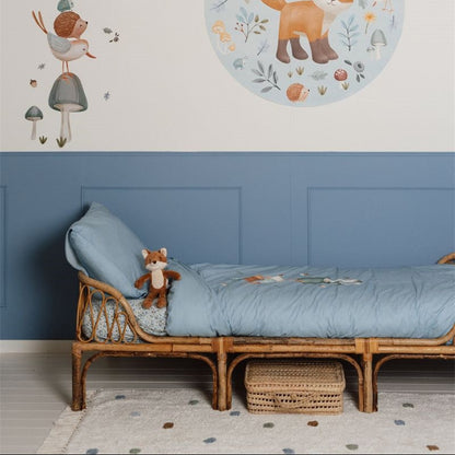 Alfombra Puntos Mix Azul - Little Dutch