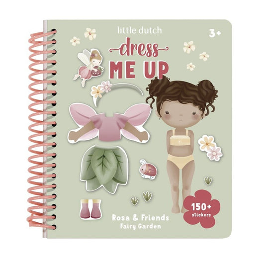 Libro viste a Rosa & Friends Fairy Gardens - Little Dutch