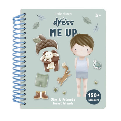 Libro viste a Jim & Friends Forest Friends - Little Dutch