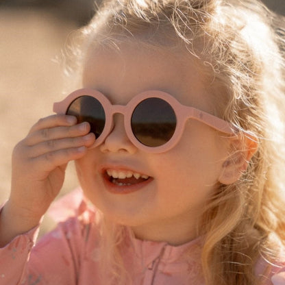 Gafas sol Redondas Rosa claro - Little Dutch