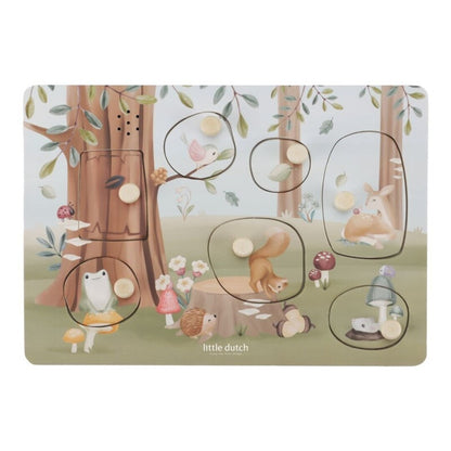 Puzzle con sonido Forest Friends - Little Dutch